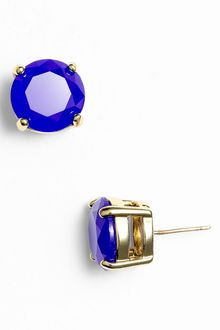 Kate Spade Colored Stone Stud Earrings - Lyst