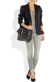 Lanvin For Me Twotone Leather Shoulder Bag - Lyst