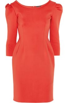 Lanvin Neoprene Dress - Lyst
