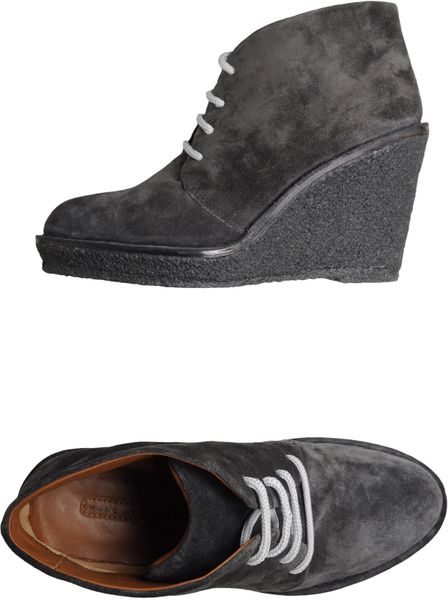 Marc By Marc Jacobs Wedge in Gray (lead) - Lyst