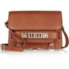 Proenza Schouler Ps11 Classic Textured Leather Shoulder Bag in Brown (chestnut) - Lyst