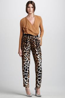 Robert Rodriguez Painted Leopard Trousers - Lyst