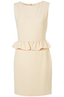 Topshop Mini Peplum Pencil Shift Dress - Lyst