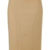 Alberta Ferretti Caramel Skirt in Brown (caramel) - Lyst