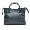 Balenciaga Giant Velo Leather Bag in Green - Lyst
