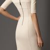 Burberry Crêpejersey Tailored Dress in Beige (trench) - Lyst