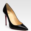 Christian Louboutin Patent Leather Pumps in Black - Lyst