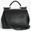 Dolce & Gabbana Miss Mamma Leather Satchel in Black (nero) - Lyst
