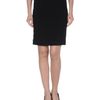 Gucci Knee Length Skirt in Black - Lyst