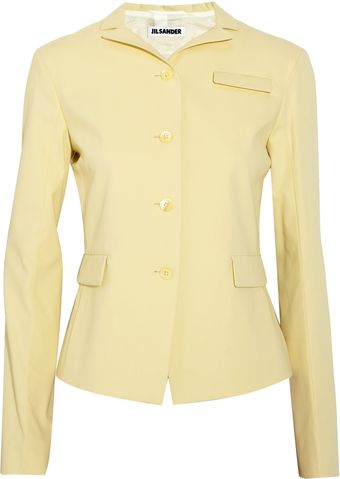 Jil Sander Cotton Blazer - Lyst