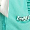 Kate Spade Hilda Cardigan in Green (dusty turquoise) - Lyst