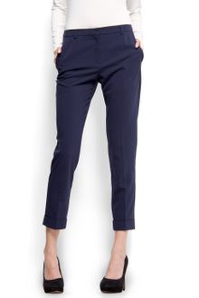 Mango Tapered Trousers - Lyst