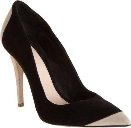 Narciso Rodriguez Two Tone Pump in Black - Lyst