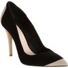 Narciso Rodriguez Two Tone Pump in Black - Lyst