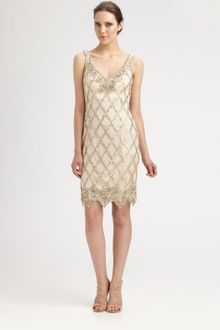 Sue Wong Beaded Dress - Lyst