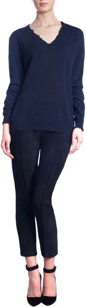 Thomas Maier Fringed Sweater - Lyst