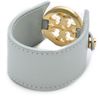 Tory Burch Logo Double Snap Cuff in Gold (sky) - Lyst