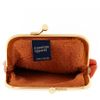 American Apparel Leather Frame Purse in Orange - Lyst