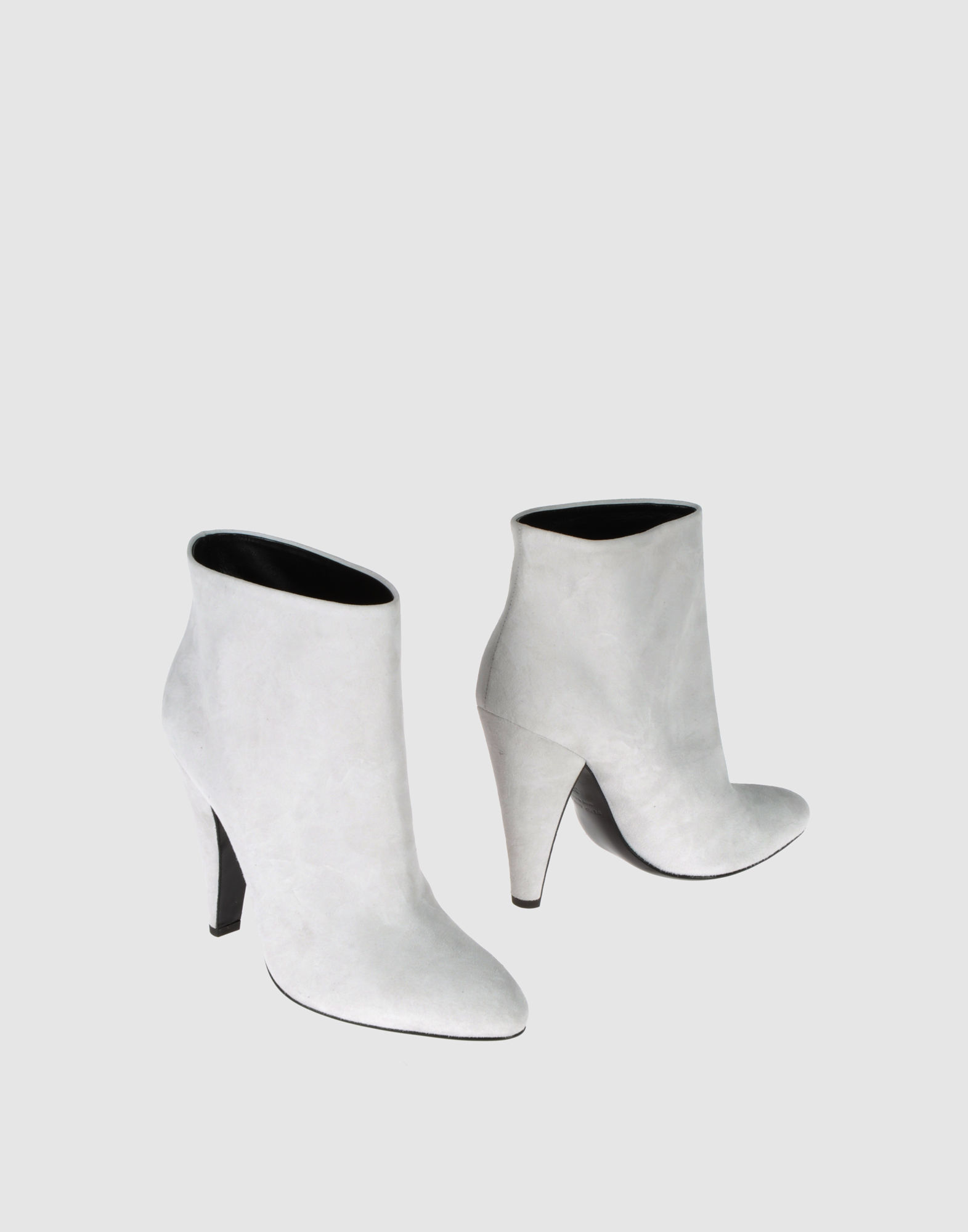 balmain white boots