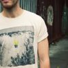 Baron Wells Organic Aloe T Shirt in Beige for Men (aloe) - Lyst