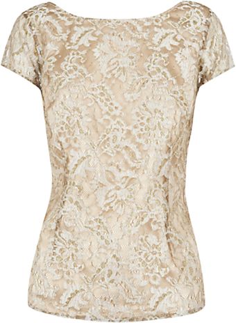 Coast Chrissie Lace Top  - Lyst