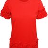Comme Des Garçons Comme Des Garçons Applique Rose T Shirt Red in Red (rose) - Lyst