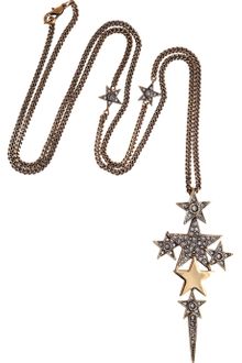 Emilio Pucci Crystal -Embellished Star Necklace - Lyst