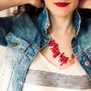 Gemma Redux Capri Necklace in Gold (ocean) - Lyst