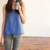 Hound Compass Tank in Blue (chambray) - Lyst