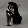 Jeffrey Campbell Spike Ankle Boot in Black - Lyst
