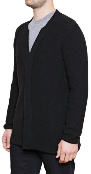 Laura G Knitted Wool Jacket - Lyst