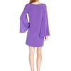 Nicole Miller Bell Sleeve Dress in Purple (violet) - Lyst