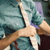 Partners & Spade Petra Hand Painted Tie in Beige for Men (natural) - Lyst