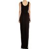 Prabal Gurung Drape Gown in Black - Lyst