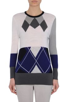 Pringle of Scotland Argyle Patchwork Sweater - Lyst