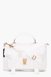 Proenza Schouler Ps1 Medium White Satchel - Lyst