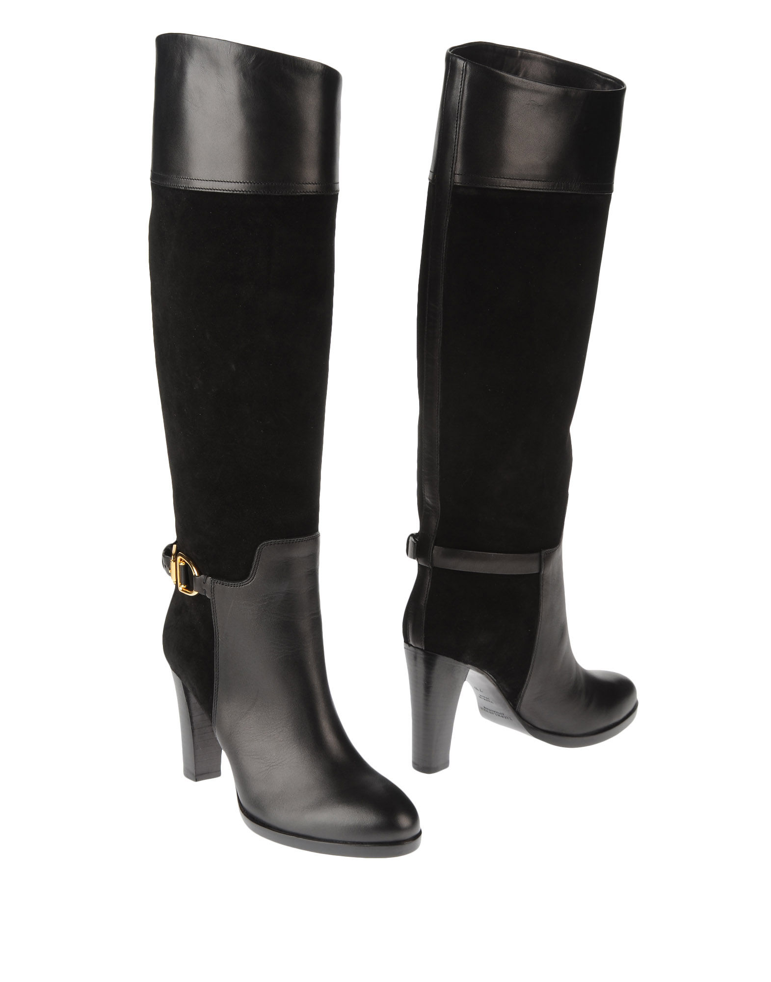 ralph lauren heeled boots
