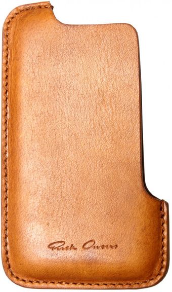Rick Owens Iphone Holder Tan - Lyst