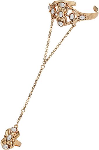 Topshop Indian Ring and Bangle - Lyst