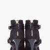 Alexander Mcqueen Black Stirrup Buckle Boot in Black - Lyst