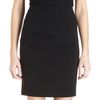 Alexander Wang Contrast Front Skirt in Black - Lyst