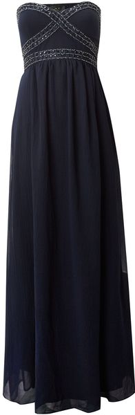 Ax Paris Ax Paris Jewelled Maxi Dress - Lyst