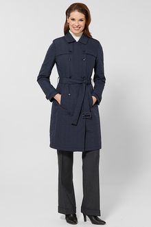 Brooks Brothers Long Quilted Trench Coat - Lyst