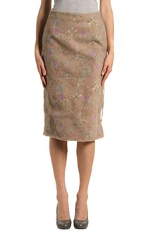 Maison Martin Margiela Leather Skirt - Lyst