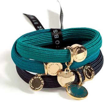 Marc By Marc Jacobs Golden and Blue Classic Marc Cluster Pony Elastics - Lyst