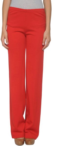 Missoni Casual Trouser in Red (sand) - Lyst