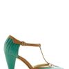 Modcloth All Dressed Up Heel in Matte Jade in Brown (tan) - Lyst