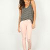 Rag & Bone Skinny Jean with Holes in Pink - Lyst