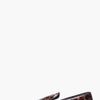 Yves Saint Laurent Dark Brown Patent Leopard Loafers in Brown for Men - Lyst