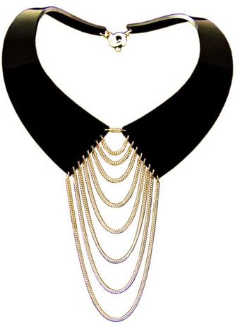 Zelia Horsley Jewellery Collared Necklace Gold - Lyst